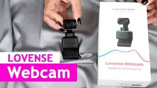 LOVENSE: WebCam - 4К вебкамера зі штучним інтелектом, для стріму, активація чайовими