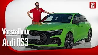 Audi RS3 Facelift | Kompakter Kraftprotz | Vorstellung mit Sebastian Friemel