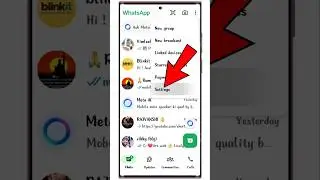 How To Change Language In Whatsapp | Whatsapp Par Language kaise change kare | 