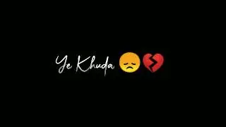 sad 💔status 💔😞 new //new lerycs status //💔😞🌹New Song Lyrics Black Screen WhatsApp Status | English💔😞