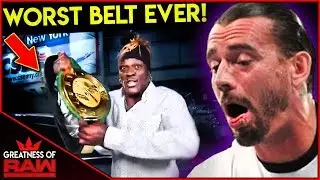 Worst WWE Title Belt EVER! WWE 24/7 Championship! (WWE Raw May 20, 2019 Results & Review!)