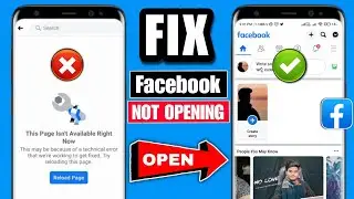 how to fix this page isn't available right now facebook 2023 | this page isn't available right now