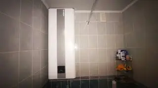 ☑️МОНТАЖ  ВОДОНАГРЕВАТЕЛЯ ATLANTIC VERTIGO Steatite 100 MP | Будни Сантехника