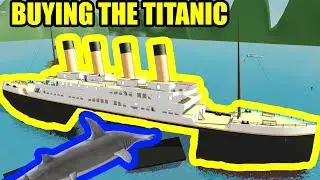 BACON HAIR BUYS the TITANIC | Roblox SharkBite
