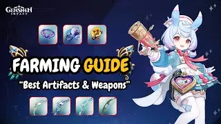 Sigewinne Pre farm Guide - Ascension Materials, Best Artifacts & Weapons | Genshin Impact 4.7