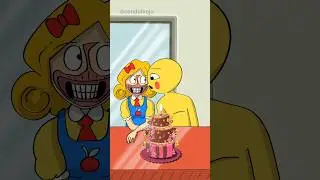 Poppy playtime 3 birthday - miss delight x player #shorts #poppytime #funny #fypyoutube