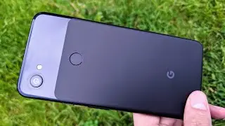 Распаковка Pixel 3a XL и немного фото