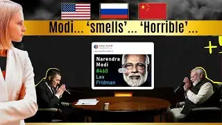 Modi's viral podcast | Reaction from Russia, China, USA, and more | Lex Fridman | Karolina Goswami