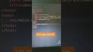 VS-Code trick #1  