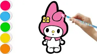 How to Draw My Melody Easy | Sanrio