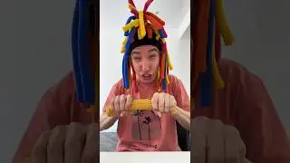 Китайка ломает 1000000 спагетти😂😆