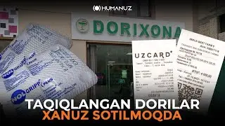 Taqiqlangan dorilar Toshkentda ayrim joylarda xanuz sotilmoqda!