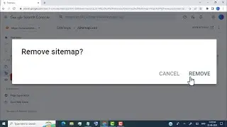 How to Remove Sitemap from Google Search Console Blogger WordPress Website
