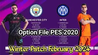 [PS4] Option File PES 2020 Winter Transfer February 2024 for PS4 Original FREE D0WNL0AD