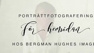 Porträttfotografering, SILOVE, behind the scenes.