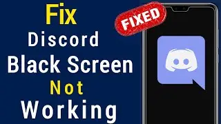 How To Fix Discord Black Screen Problem ( Easy Fix 2021)  || How To Fix Discord Black Screen Error