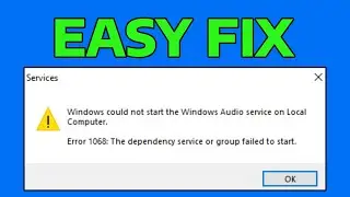 How To Fix Windows Could Not Start the Windows Audio Service on Local Computer
