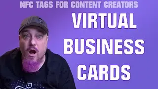 NFC VIRTUAL BUSINESS CARDS FOR STREAMERS