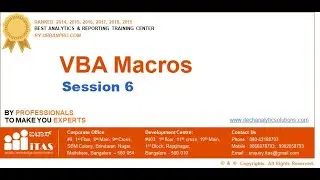 VBA Macros in English - Class 6