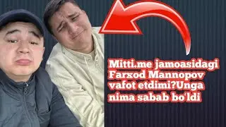 MARHUM MITTI VINE FARHOD VAFOT ETDI DO'STLARI U HAQIDA GAPIRISHDI JANOZA TO'LIQ TASVIRI