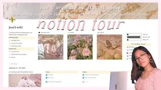 NOTION TOUR + tutorial + free template 💖 (my life wiki)