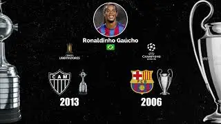 #284 THE 15 PLAYERS TO WIN THE CHAMPIONS LEAGUE AND COPA LIBERTADORES