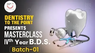 MASTERCLASS 1.0 :- DEMO CLASS (PUBLIC HEALTH DENTISTRY) DR.RANGOLI SRIVASTAVA.