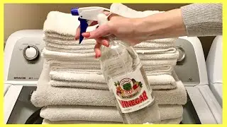 How to Whiten Whites WITHOUT BLEACH!! (Ultra Bright Laundry Cleaning Hack) | Andrea Jean