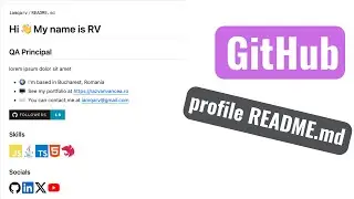How to customize your GitHub Profile (2024)