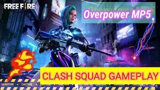 Clash Squad Golden MP5 Overpower Gameplay-Free fire