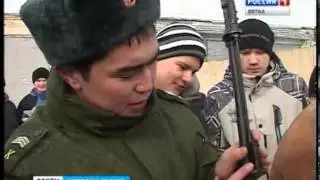 Экскурсия школьников в воинскую часть (ГТРК Вятка)