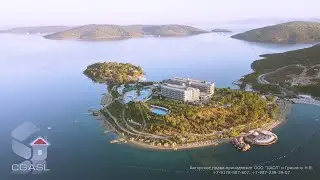 Аэросъемка в Турции - La Blanche Island Bodrum (Бодрум)