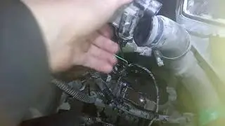 ЛАДА КАЛИНА ЗАМЕНА ТЕРМОСТАТА