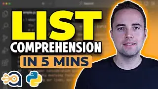 List Comprehension | Python tutorial | in 5mins
