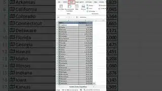 Population Map in Excel