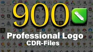 900+ Professional Logo Download For Corel Draw |English| |Corel Draw Tutorial