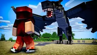 Победил дракона в сумеречном лесу ! Мир драконов ! Выживание Minecraft с модами