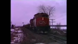 Ottawa Region Railfanning in 1987 (Colin Churcher)