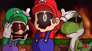 Corrupted Mario.exe Creepypasta Game - Mario's Corrupted Takeover