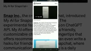 ChatGPT API Is Here