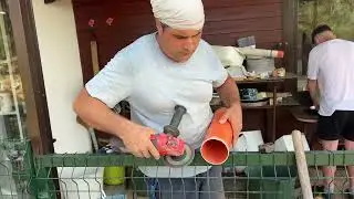 Монтаж на Улук и Свързване към Канализационната Система чрез Декомпенсираща ПВЦ Тръба