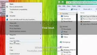 [Windows] Add Copy to folder and Move to folder to the context menu of files and folders