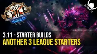 Path Of Exile 3.11 Starter Builds 🔥 Another 3 PoE Harvest Starter/Semi-Starter Builds (2020)