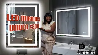 How to Install LED Mirror - Amorho BATHROOM Mirror 