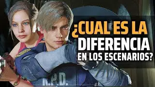 ¿CUAL ES LA DIFERENCIA EN LOS ESCENARIOS DE RESIDENT EVIL 2 REMAKE?