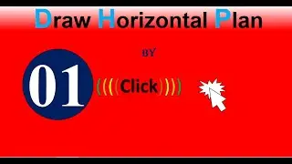Draw Horizontal Plan from Excel in AutoCAD