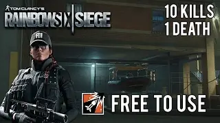 Rainbow Six Siege Free To Use Gameplay - Full Game (10 Kills and 1 Death)