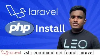 zsh: command not found: laravel | How to create Laravel first project and run it