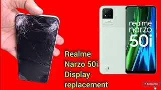 Realme Narzo 50i Display Replacement combo #realme #Narzo50i