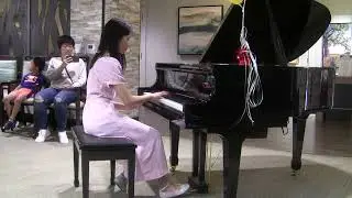Vicky played The Flight of Bumble Bee.